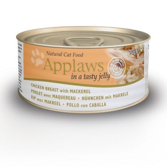 Applaws Cat Blikvoer Jelly, kip & makreel
