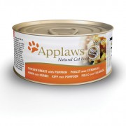 Applaws Cat Blikvoer Bouillon, kippenborst & pompoen