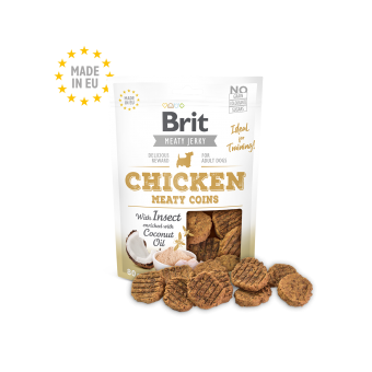 Brit Meaty Jerky Kip & Insect Meaty Coins
