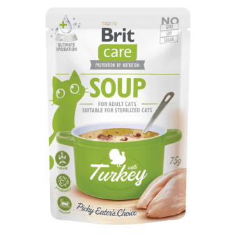 Brit Care Cat Soup Kip & Kalkoen