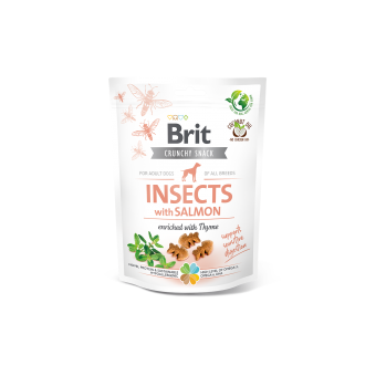 Brit Crunchy Snack Insect & Zalm