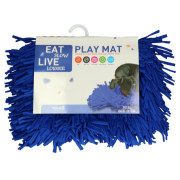 Eat Slow Live Longer Play Mat (Snuffelmat) Blauw