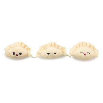 FuzzYard Cat Toy Dumplings 3 On A String