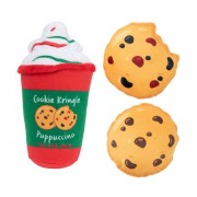 FuzzYard Xmas Cookie Puppuccino & Cookies 3pk