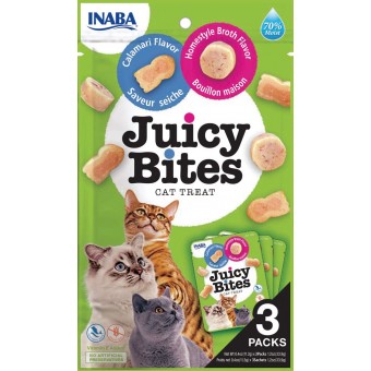 Inaba Kat Juicy Bites Bouillon en Calamari