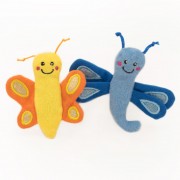 Zippy Claws 2-pack Butterfly and Dragonfly