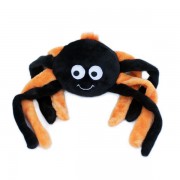 Zippy Paws Halloween Grunterz Spider Orange Large